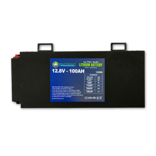 Ultra Slim Pro Series Lithium Battery – 12V – 100AH