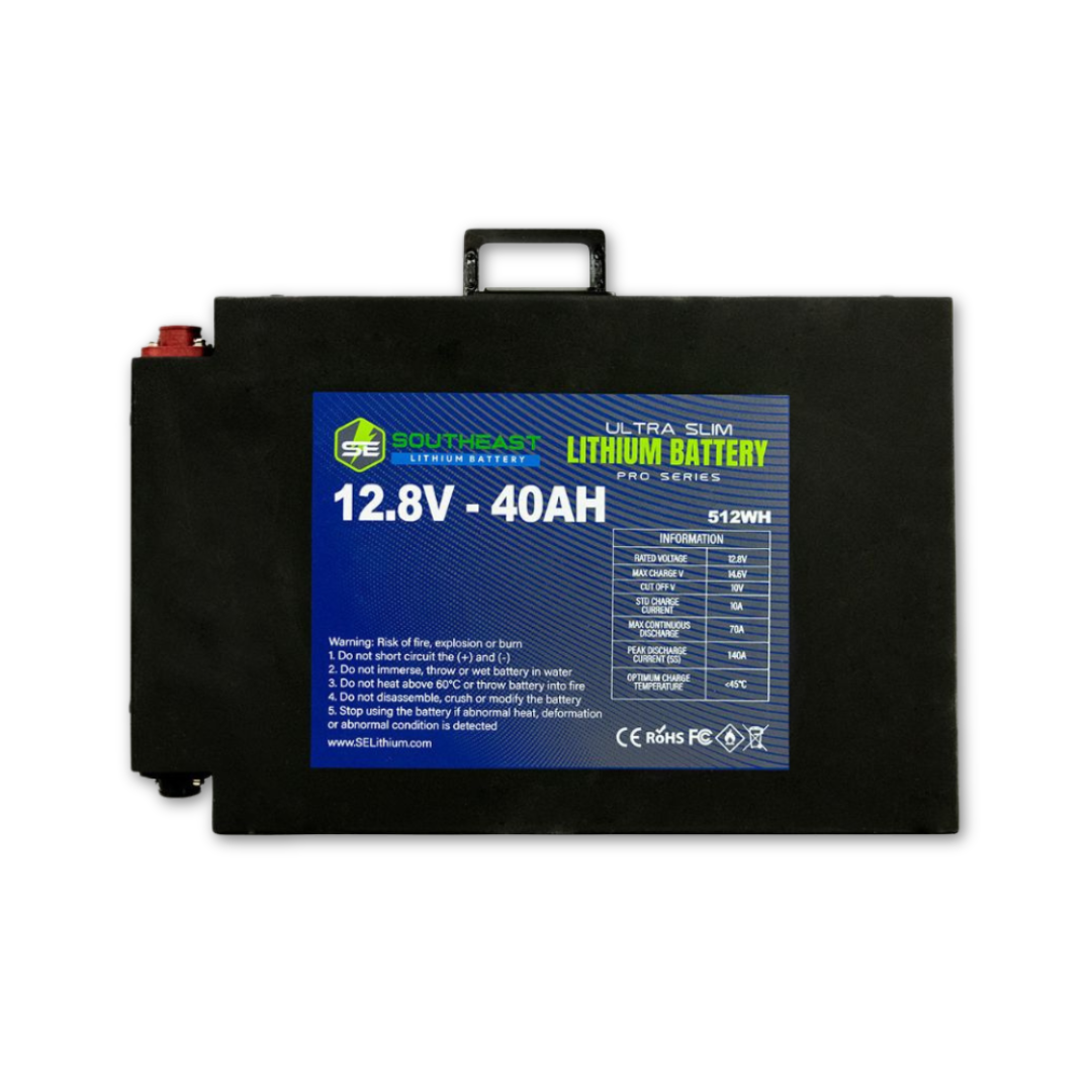 Ultra Slim Pro Series Lithium Battery – 12V – 40AH