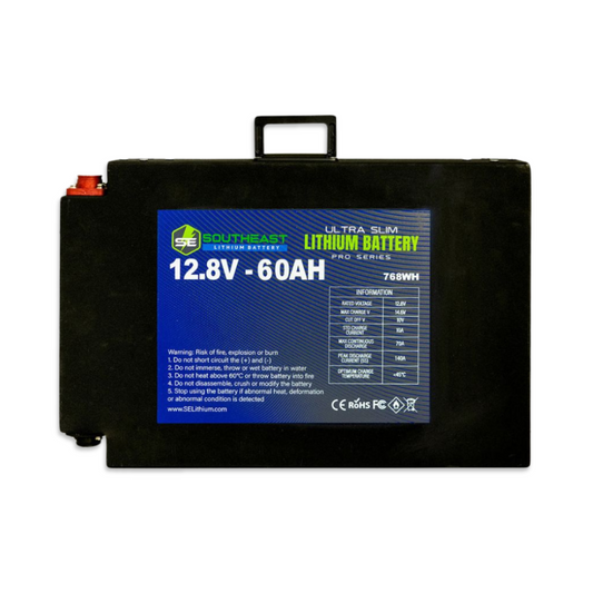 Ultra Slim Pro Series Lithium Battery – 12V – 60AH