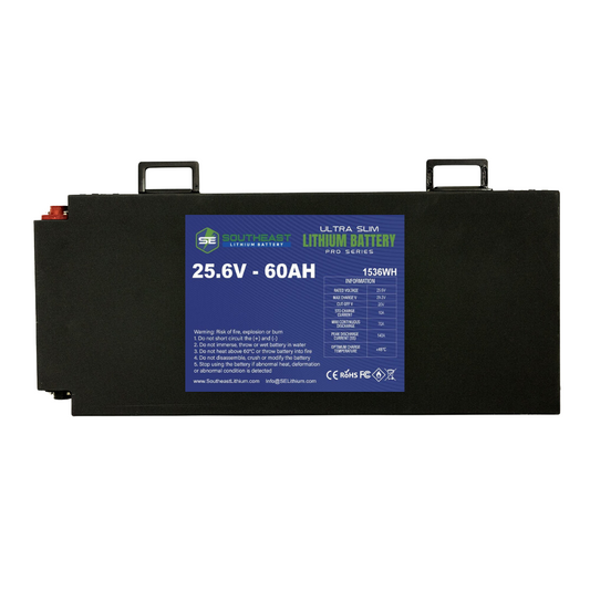 Ultra Slim Pro Series Lithium Battery – 24V – 60AH